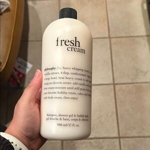 Philosophy Fresh Cream Shampoo and Shower Gel